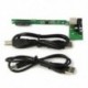 Külső USB2.0 vékony tok, 9,5 mm-es SATA laptop tálca, CD-meghajtó, Bur M3F4