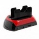 TCC-S862-DE USB 2.0A SATA IDE Kétágyas HDD merevlemez dokkoló állomás C X8W7-vel