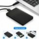 2X (2,5 hüvelykes kockás kialakítású USB3.1 SATA HDD tok ház HDD külső merevlemez A6W2