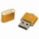 1X (Alumínium USB 2.0 hordozható memóriakártya-olvasó adapter Micro-SD kártya / Y7Z5 számára