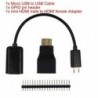 1X (3in1 Himbeer Pi Zero Kit Mini HDMI auf HDMI fejléc   Micro USB adapter   F8Z3