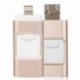 4X (OTG USB Flash meghajtó Apple iPhone iPad iPod Mobile USB Flash Disk BusZ3N9 számára