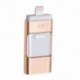 4X (OTG USB Flash meghajtó Apple iPhone iPad iPod Mobile USB Flash Disk BusZ3N9 számára
