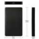 6X (2,5 hüvelykes kockás kialakítású USB3.1 SATA HDD tok ház HDD külső merevlemez X9B6