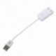 1X (USB 2.0 virtuális 2.1 csatornás audiohatás 7.1 T5X6 3D hangkártya adapter)