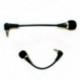 Rugalmas, 3,5 mm-es Jack Mini mikrofon mikrofon PC laptop asztali Skype Yahoo B H2S6