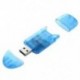 SD HC kártyaolvasó kék USB kulcs formátum S5L2