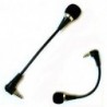 Rugalmas, 3,5 mm-es Jack Mini mikrofon mikrofon PC laptop asztali Skype Yahoo B Y3H8