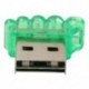 Kreatív kislábú memóriakártya-olvasó, hordozható, nagy sebességű USB 2.0 I9P7
