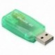 USB audio adapter, Külső adapter hangkártya hangszóró fejhallgatóval és M E5T6