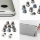 Ezüst hátlap-csavar MacBook Pro retina A1398 A1425 A1502 laptop Q3A4-hez