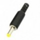 6 db műanyag kábelvédő 4.0 x 1.7 mm-es hím DC tápcsatlakozók csatlakozói, BT