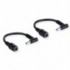 Adapter tápegység 7,4x5.0mm – 4,5x3,0 mm-es csatlakozóátalakítóhoz HP K6O9-hez