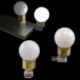 2X (USB LED izzó Mini éjszakai fény Led Night laptop asztali lámpa Clamp Flexib U8N3