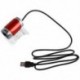 USB 5.0 megapixeles webkamera kristálycsipesszel a laptop PC piros C7D3-hoz