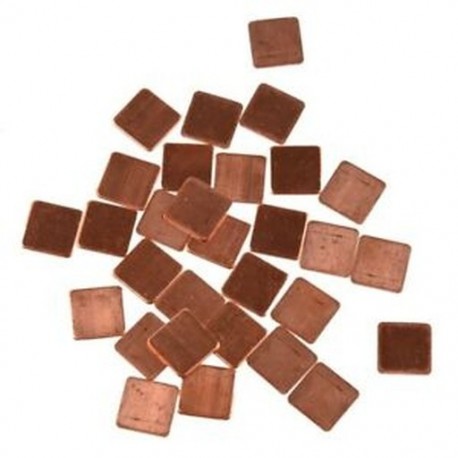 Hűtőborda réz-hőszigetelő termikus párna laptopokhoz, GPU CPU VGA 30Pcs, 15mmx15mm A4Y8