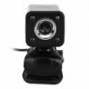 480P 30W 4 LED HD webkamera   USB 2.0 mikrofon az E1E5 számítógépes laptophoz