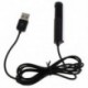 1X (Super USB 2.0 kondenzátor mini telefon fekete SF-555B W9W4)