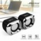 1X (USB 2.0 notebook hangszórók, vezetékes sztereó mini számítógép-hangszóró az L2M8 asztali számítógéphez)