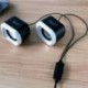 1X (USB 2.0 notebook hangszórók, vezetékes sztereó mini számítógép-hangszóró az L2M8 asztali számítógéphez)