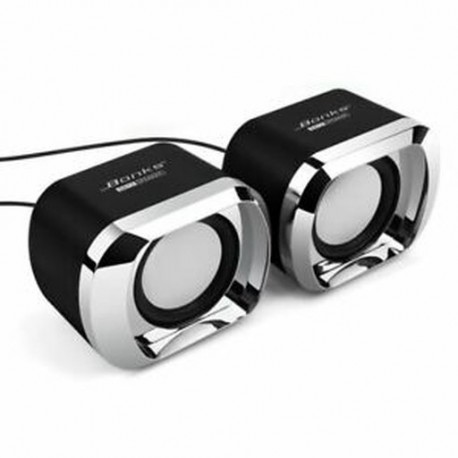 USB 2.0 notebook hangszórók vezetékes sztereó mini számítógép-hangszóró a La O5Y3 asztali számítógéphez