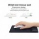 Ergonomikus, párnázott egérpad, csuklótámasz memóriahabbal, puha, kényelmes Wri W1O0