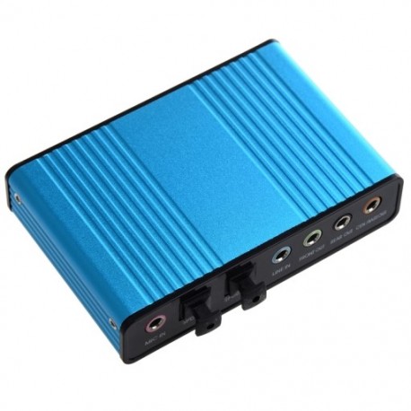 1X (USB 6-csatornás 5.1-es külső hangkártya SPDIF J9Q8)
