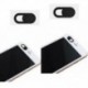 8X (Webkamera borító fekete mágneses csúszka Új, erősebb ragasztó az Iphone Androi U3Y2-hez