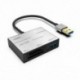 500 MB / S magas minőségű nagy sebességű USB3.0 XQD kártyaolvasó XQD 2.0 USB 3.0 Memo H5F2