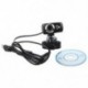 4X (PC WEB CAM webkamera USB 3 LED-rel állítható mini-telefon CLIP K3U7)