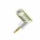 2X (R1 3,5 mm-es rögzítőmikrofon 90 fokos forgatású K-Song Mic N9P4 videóhoz)