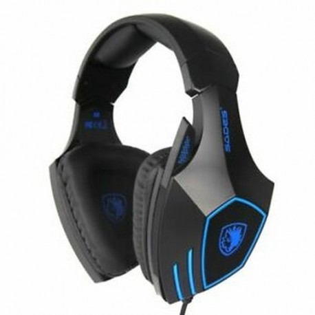 SADES SA819 Gaming Headset Headset kábelezett 3,5 mm-es PC / XboxOne / PS4 fülhallgatóval T7H1-vel