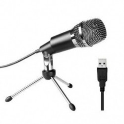 2X (USB mikrofon, Plug &amp  Play Home Studio USB kondenzátor mikrofon a Skyp C4Z3-hoz