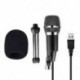 2X (USB mikrofon, Plug &amp  Play Home Studio USB kondenzátor mikrofon a Skyp C4Z3-hoz