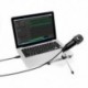 2X (USB mikrofon, Plug &amp  Play Home Studio USB kondenzátor mikrofon a Skyp C4Z3-hoz