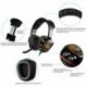 SOMiC G910 Eredeti USB 7.1-es térhatású hangjáték-fejhallgató N6G7 Mic LED-es lámpával