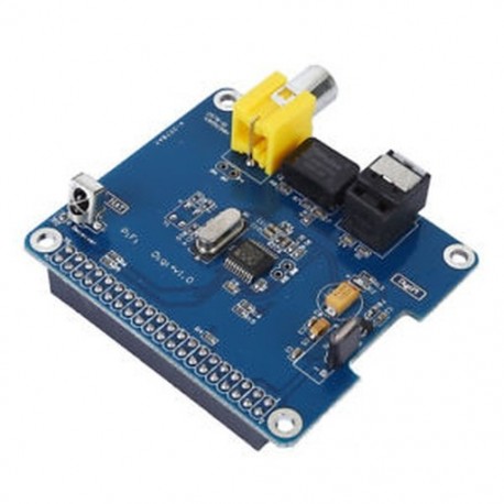 5x (SC07 Raspberry Pi HIFI DiGi   digitális hangkártya I2S SPDIF optikai szál P0M2