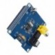 5x (SC07 Raspberry Pi HIFI DiGi   digitális hangkártya I2S SPDIF optikai szál P0M2