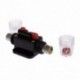 12V-24V-os automatikus megszakító 100A kézi alaphelyzetbe állító kapcsoló Car Audio B1H6 biztosíték