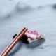 2X (1 pár kerámia szilvavirág Chopstick pihenőállvány vacsora elegáns otthon I3P9)