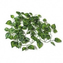 Kerti ház dekoráció hamis növény zöld borostyán lombozat művirág U2O7