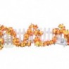 Művirágok azáleák virágfüzér koszorú Ivy Orange X3X8 T3K5 N3D5
