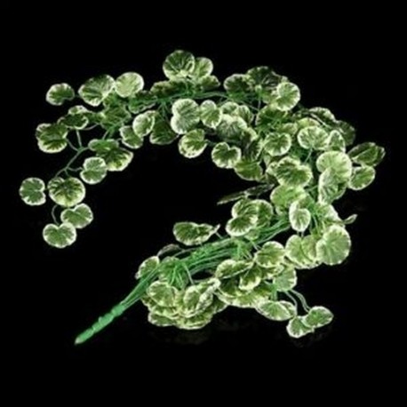 1X (1 Strauss mesterséges Begonia eső levelek növényi rattan esküvőre Y7P1 december 1