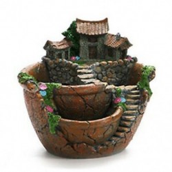 Művirágok zamatos növények Mini tündérkert édes házban az Y1I3 számára