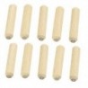 2X (fa dugóval ellátott fa tiplik) Bútor ferde vonal 40mm x 8mm 10 db F6F8) O6G4