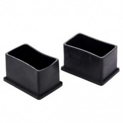 1X (Téglalap alakú lábvédő PVC puha ragasztótalp 30mmx50mm 2db Bl G8U2