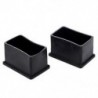 1X (Téglalap alakú lábvédő PVC puha ragasztótalp 30mmx50mm 2db Bl G8U2