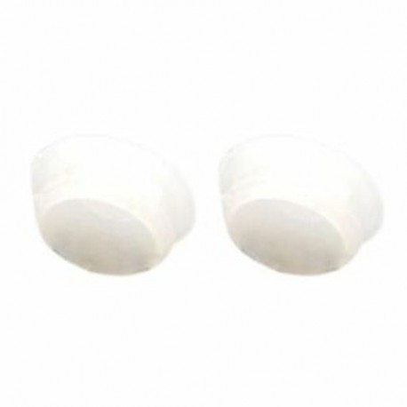 3X (műanyag push típusú lyukas fúró fedél dugó betét 16mm 20db Fehér V7P5)