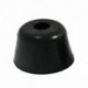 1X (2 db, 50 mm x 30 mm, kúpos, süllyesztett gumi láb lökhárítók, alátét alátét, fekete D6Y4)