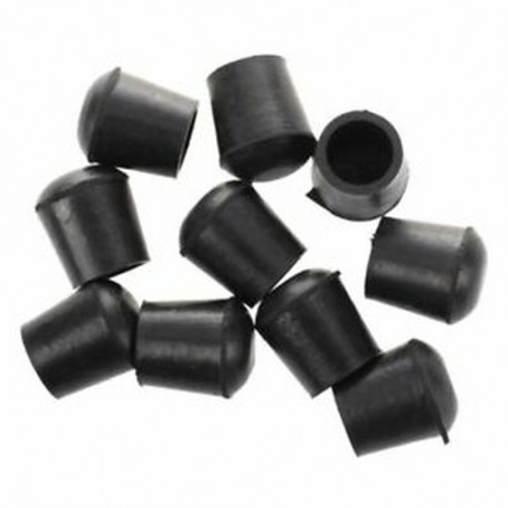 2X (bútor szék 16 mm-es belső átmérőjű kúp alakú gumi talpvédő borítók 10 db Z8M3)